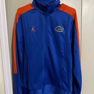 Blue and Orange Florida Gator Jordan Track Jacket
